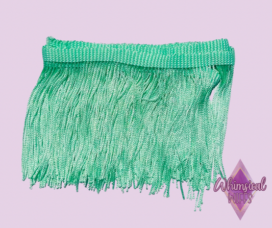 “Macaroon Moon” 4” Fringe
