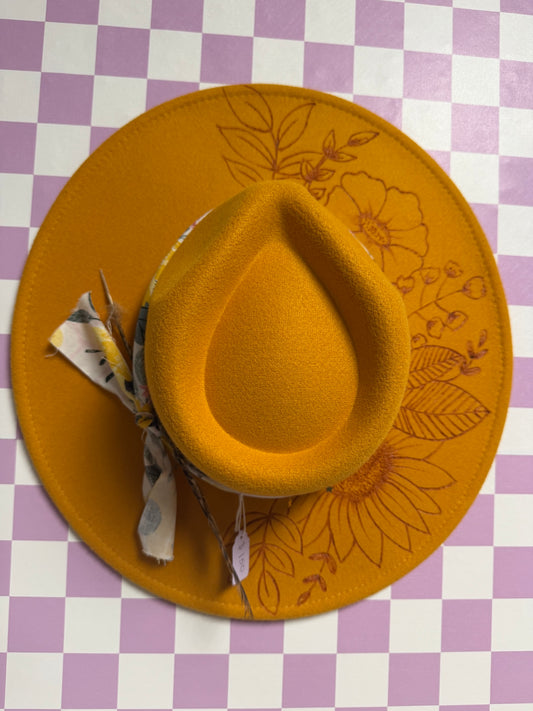 Hand-Engraved Hat #9