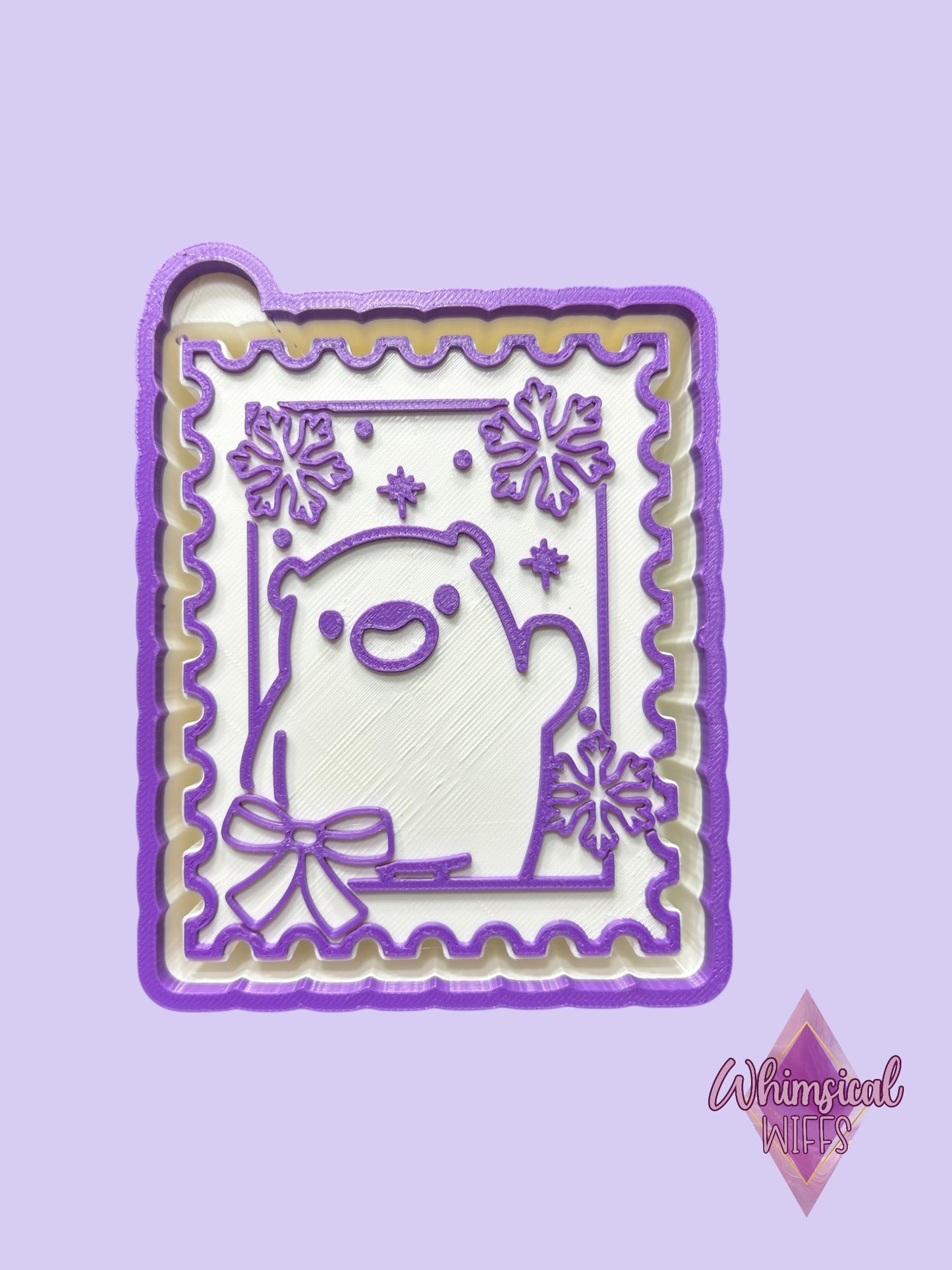 Polar bear stamp Mold