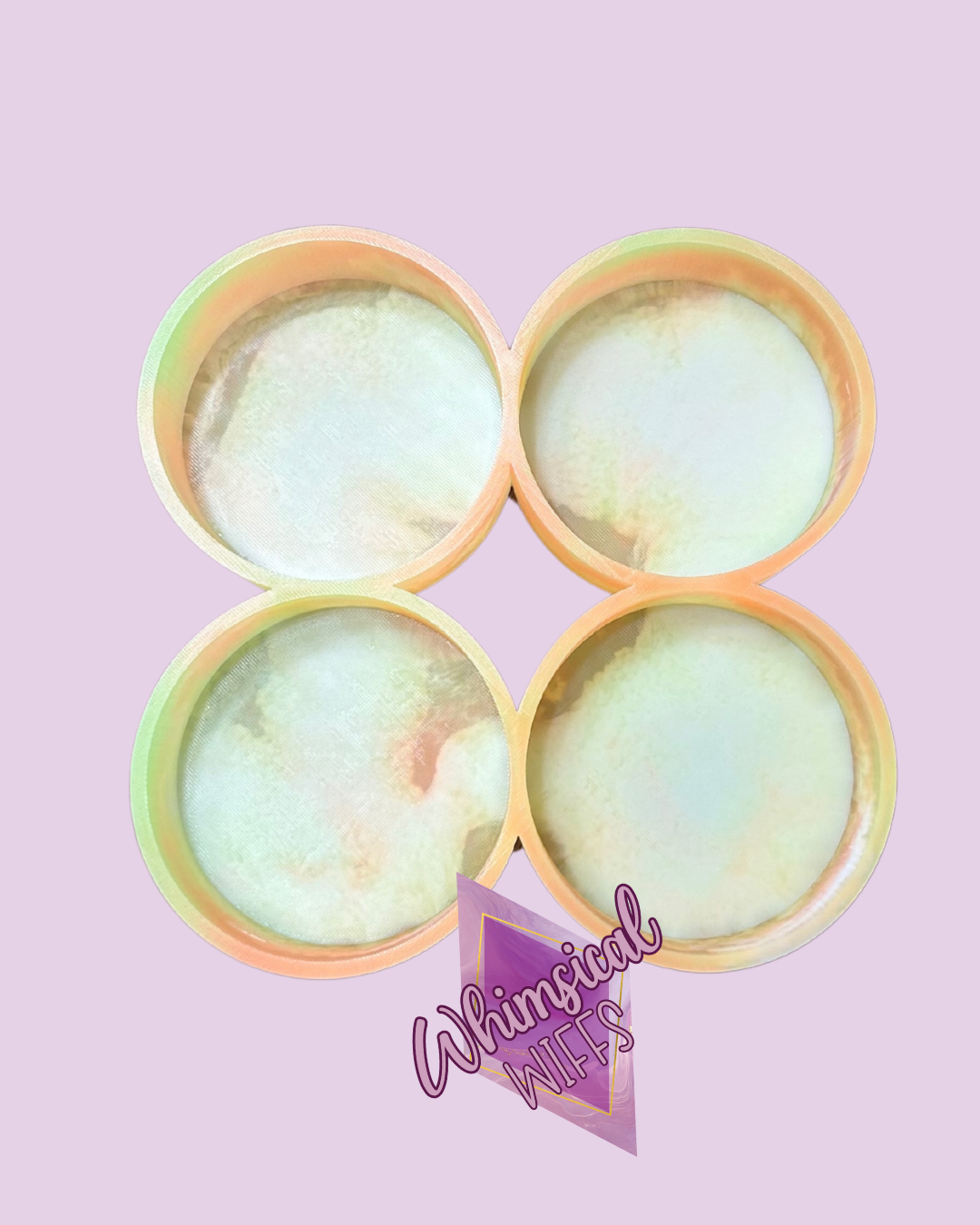 4 cavity 3.5” rounds for 3” cardstock
