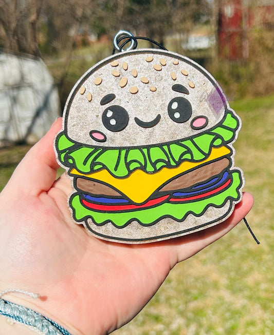 Happy Cheeseburger Freshie