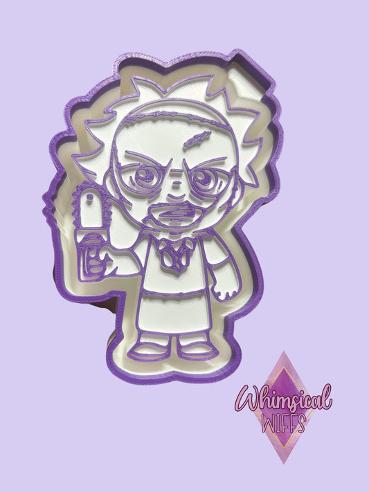 Leatherface Chibi Mold