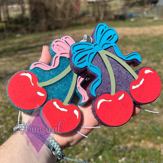 Cherries with Bow Freshie