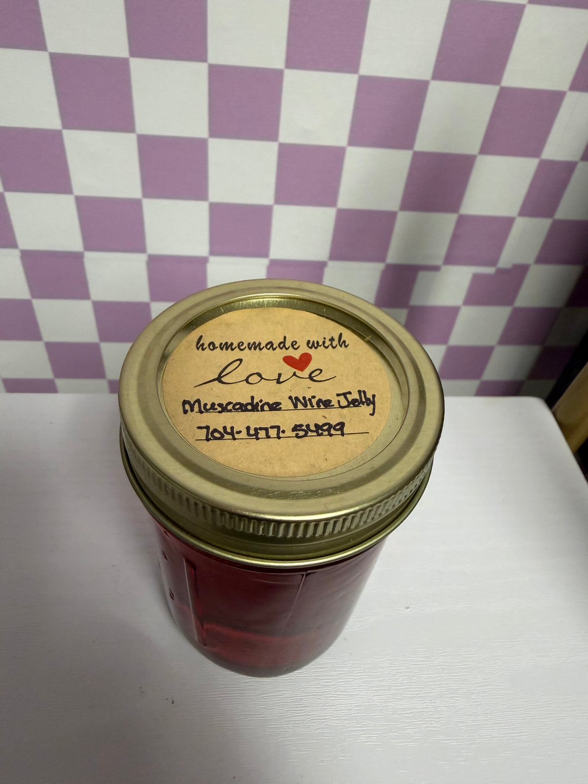 Muscadine Wine Jelly by JP's Jammin' Jars