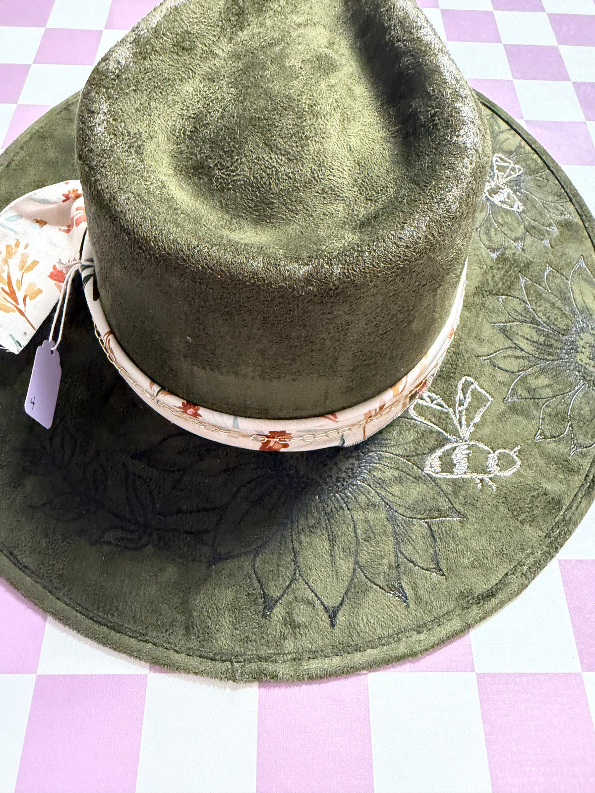 Hand-Engraved Hat #4