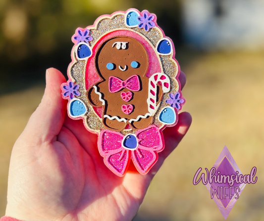 Gingerbread Frame Freshie