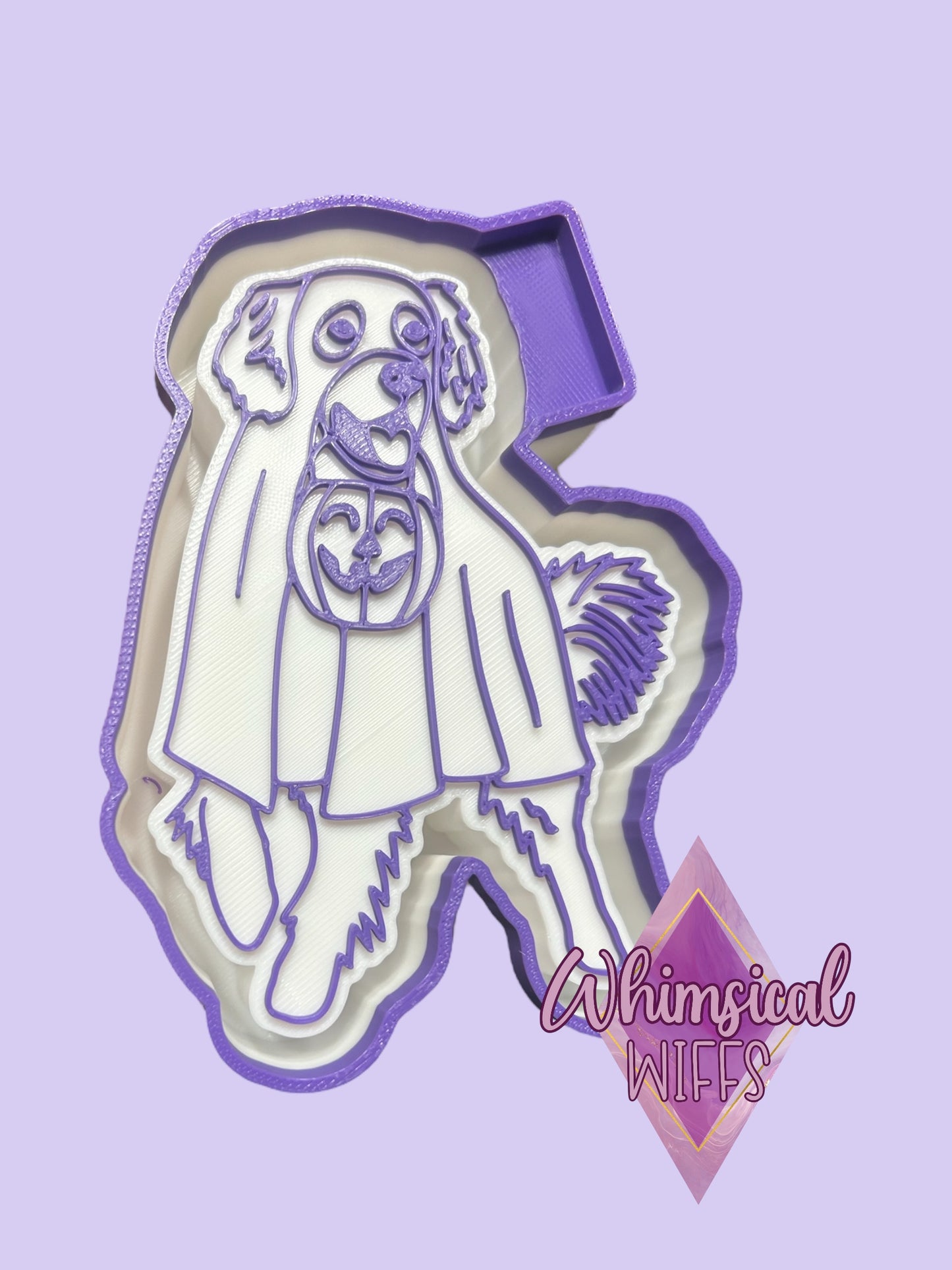 Halloween Retriever Dog Mold