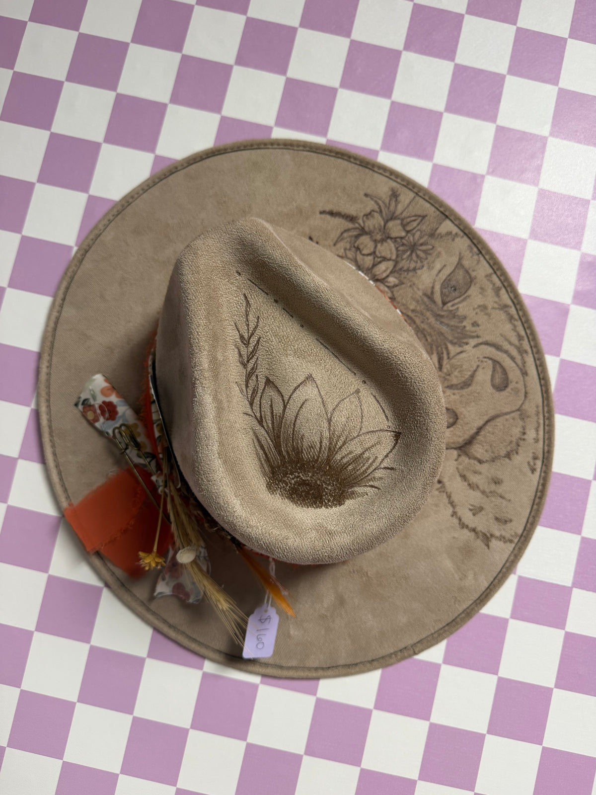Hand-Engraved Hat #2
