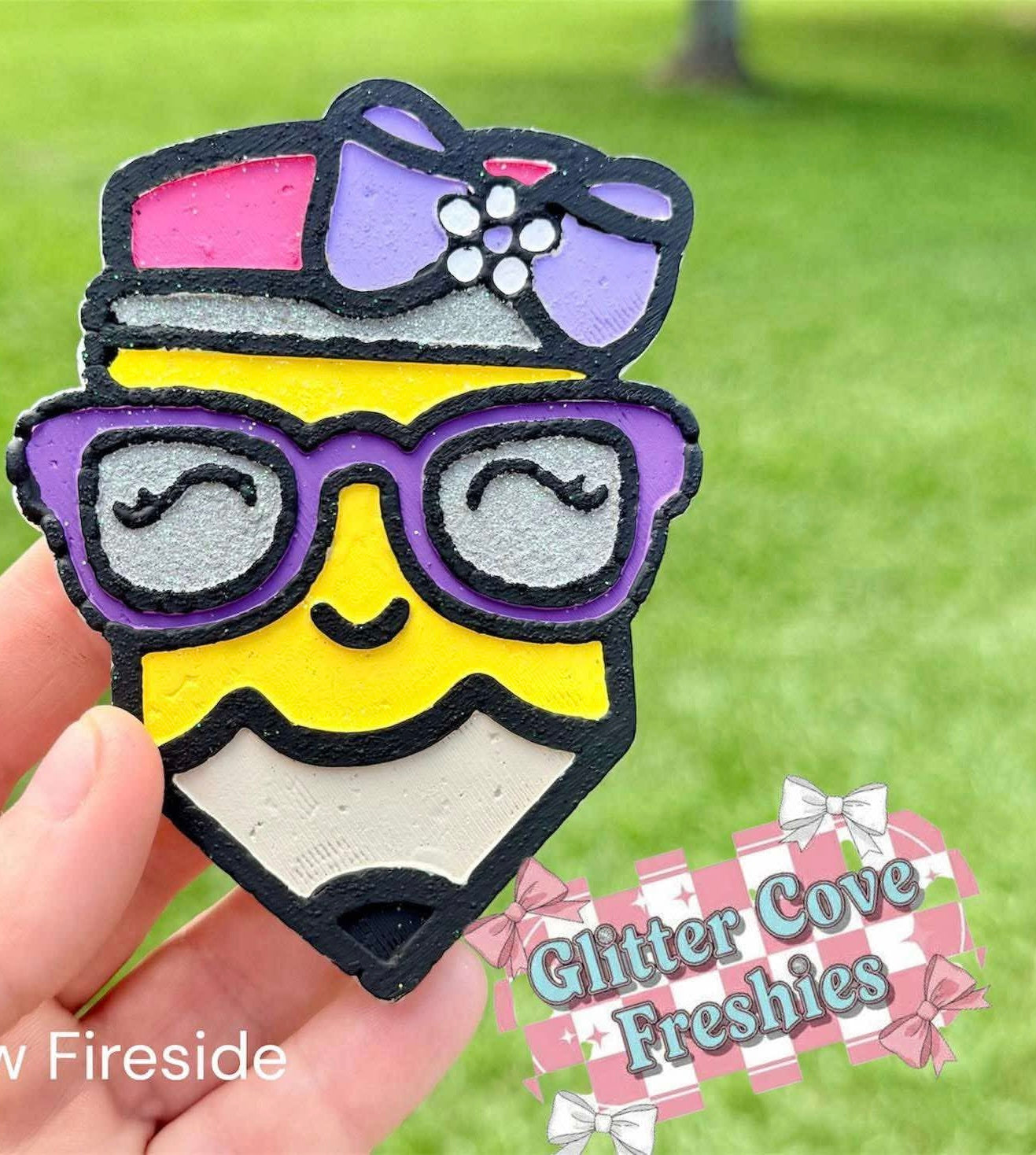 Pencil with glasses Mold