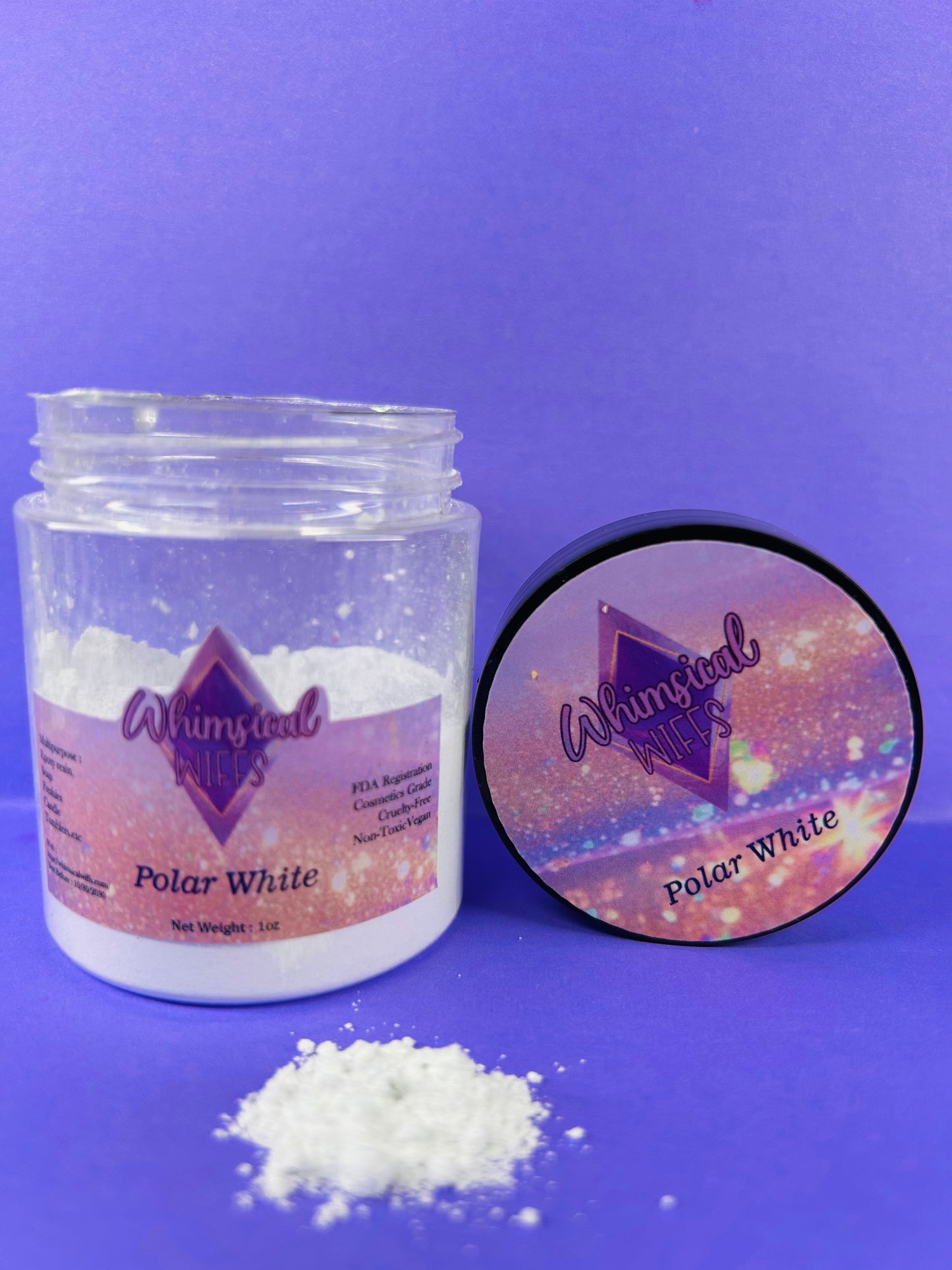 Polar White Pigment Powder