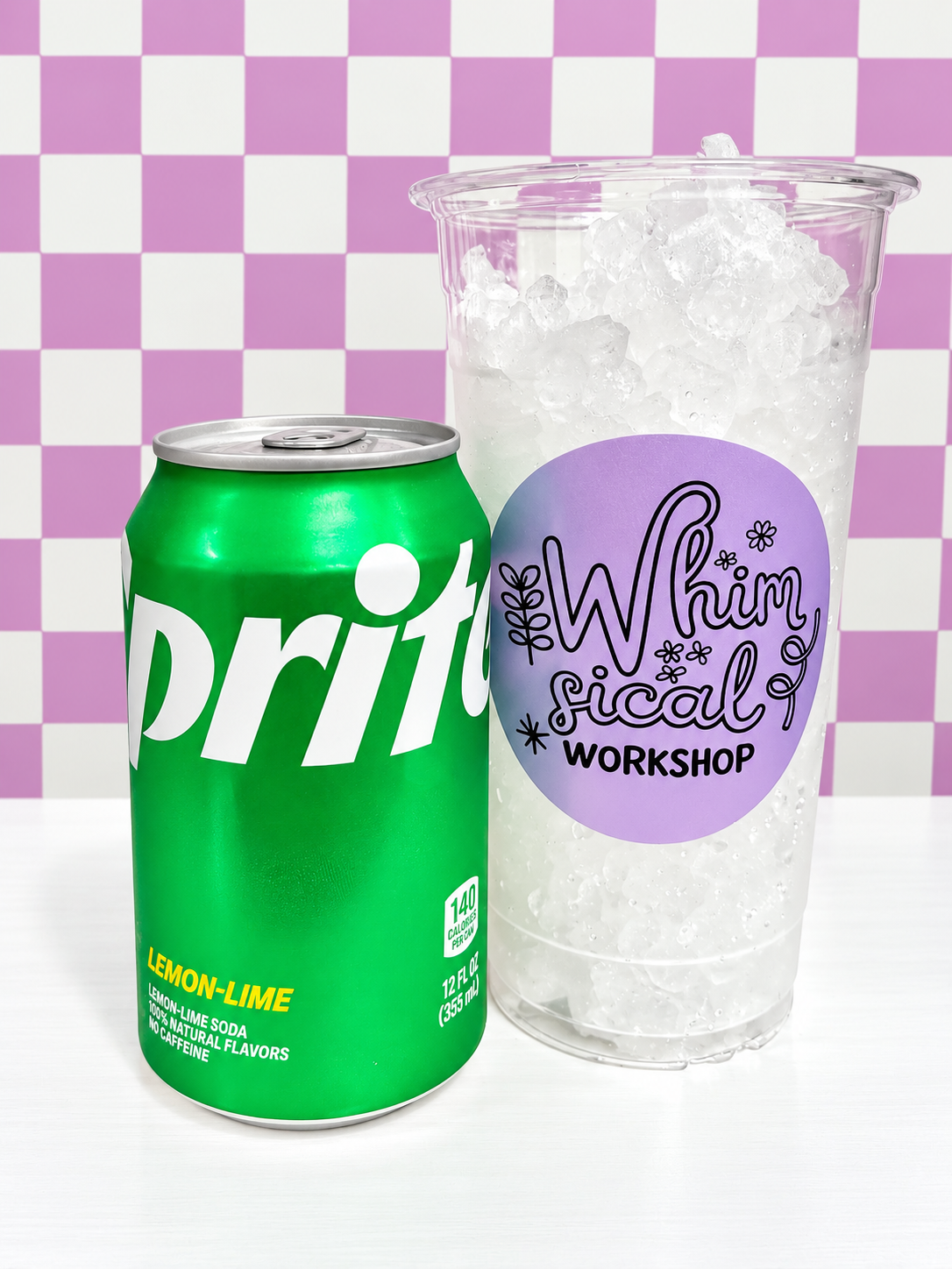 BYO Sprite dirty soda drink from Whimsical Sips