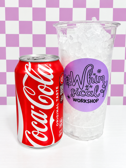 BYO Coca-Cola dirty soda drink from Whimsical Sips