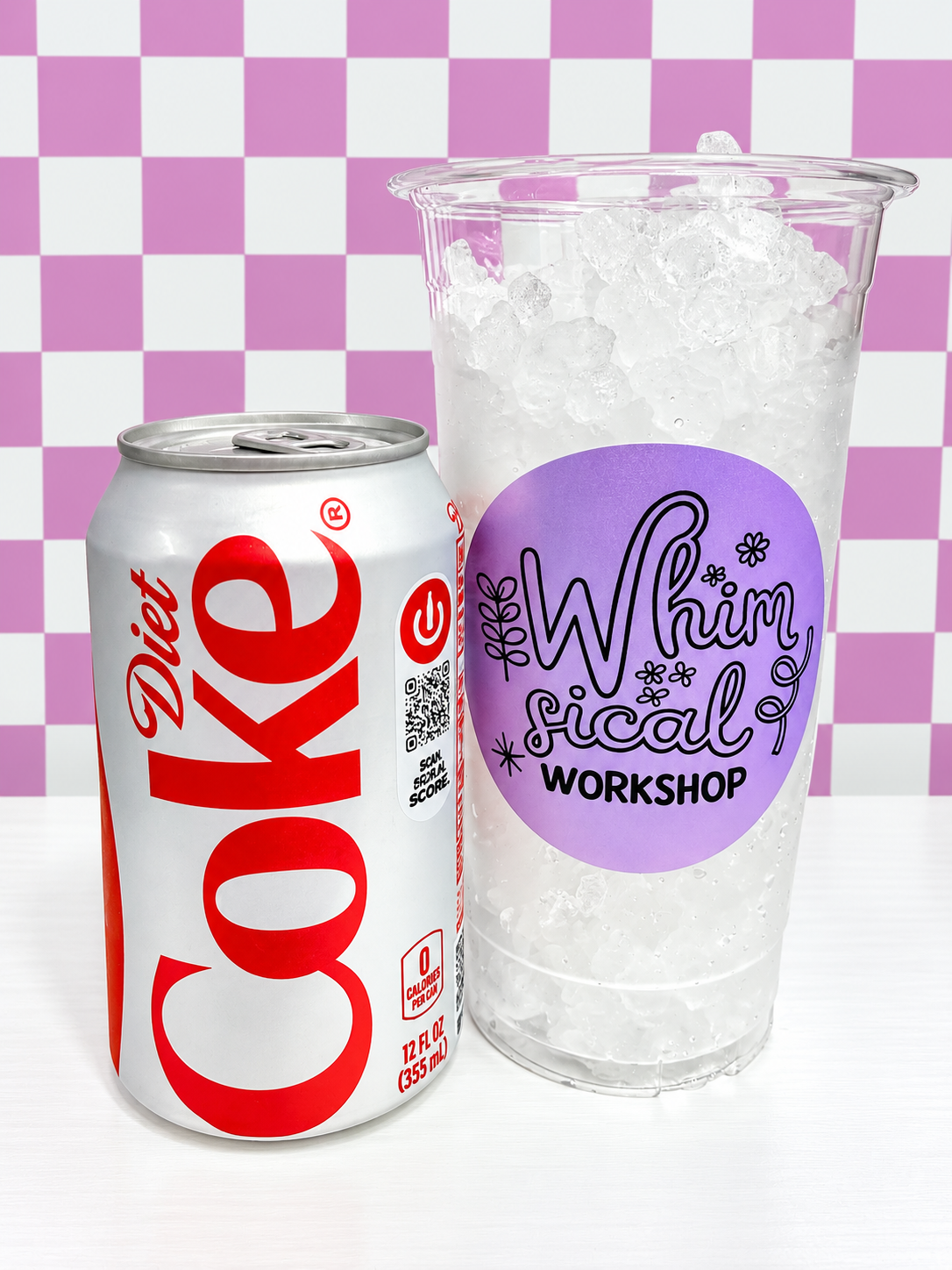 BYO Diet Coke dirty soda drink from Whimsical Sips