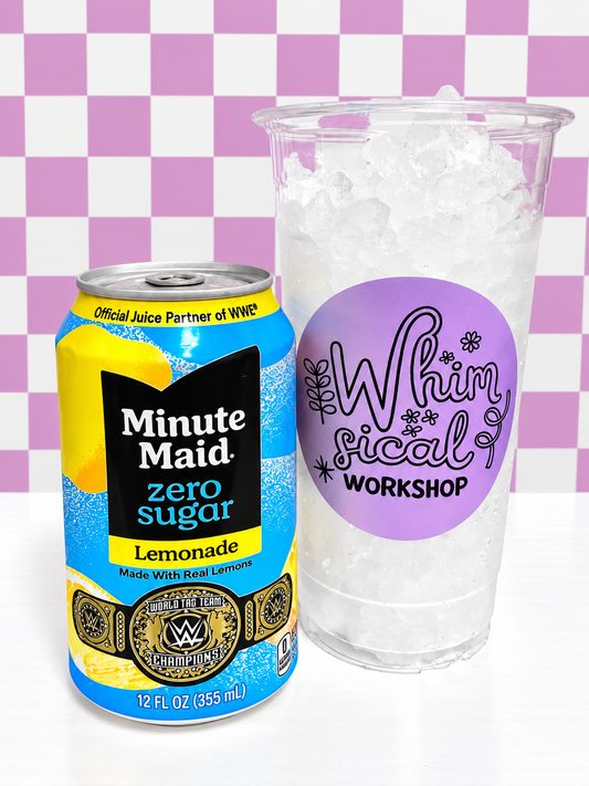BYO Zero Sugar Lemonade dirty soda drink from Whimsical Sips