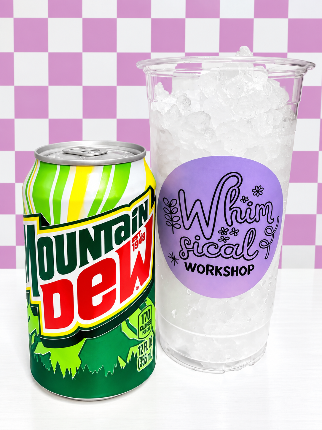 BYO Mountain Dew dirty soda drink from Whimsical Sips