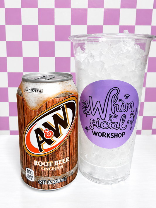 BYO Root Beer dirty soda drink from Whimsical Sips