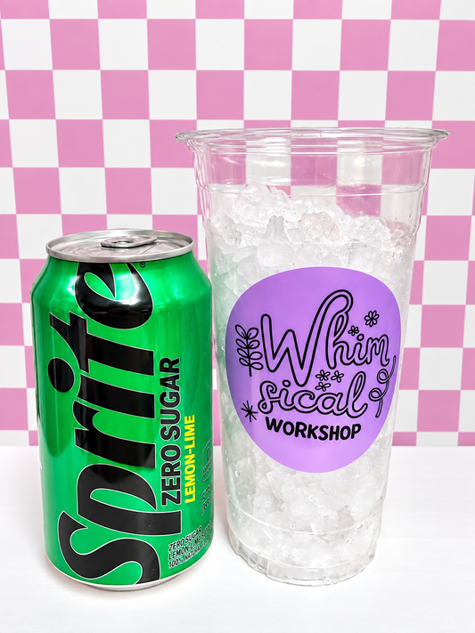BYO Sprite Zero dirty soda drink from Whimsical Sips
