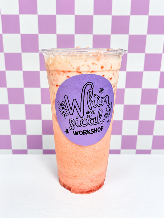 Pink Voltage dirty soda drink from Whimsical Sips