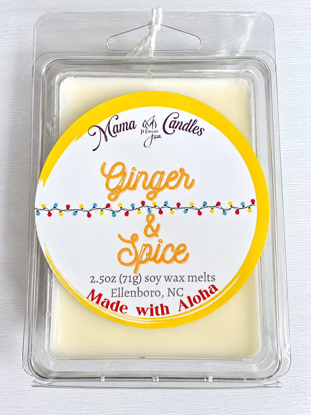Ginger & Spice Wax Melt scented wax melt