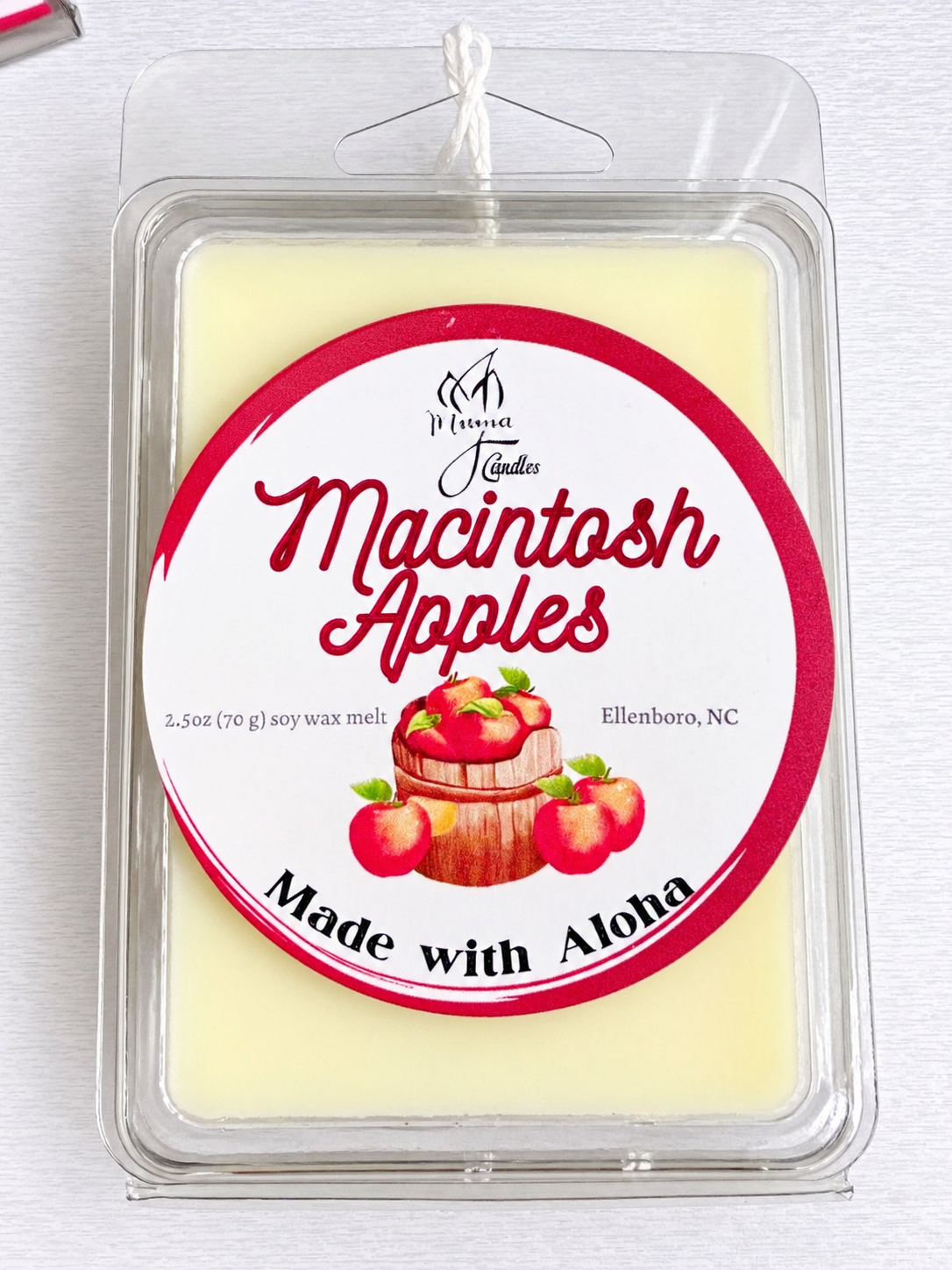 Macintosh Apple Wax Melt scented wax melt