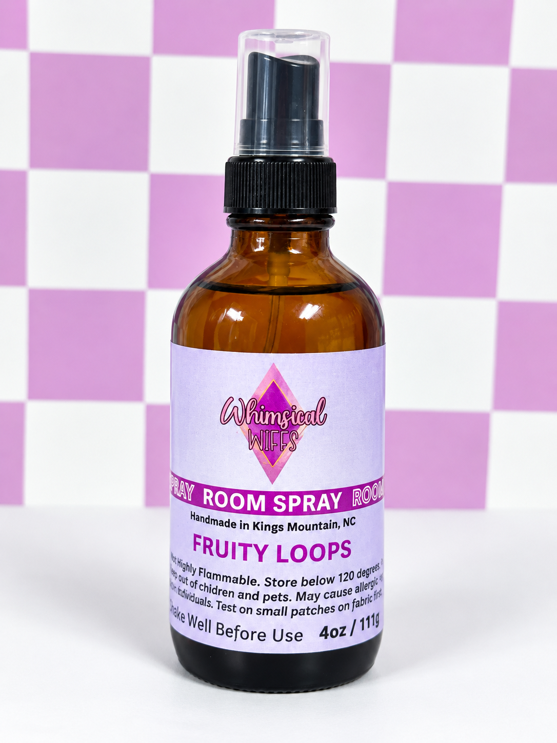 Whimsical Wiffs 4 oz scented room and linen spray — product image 2 of 5