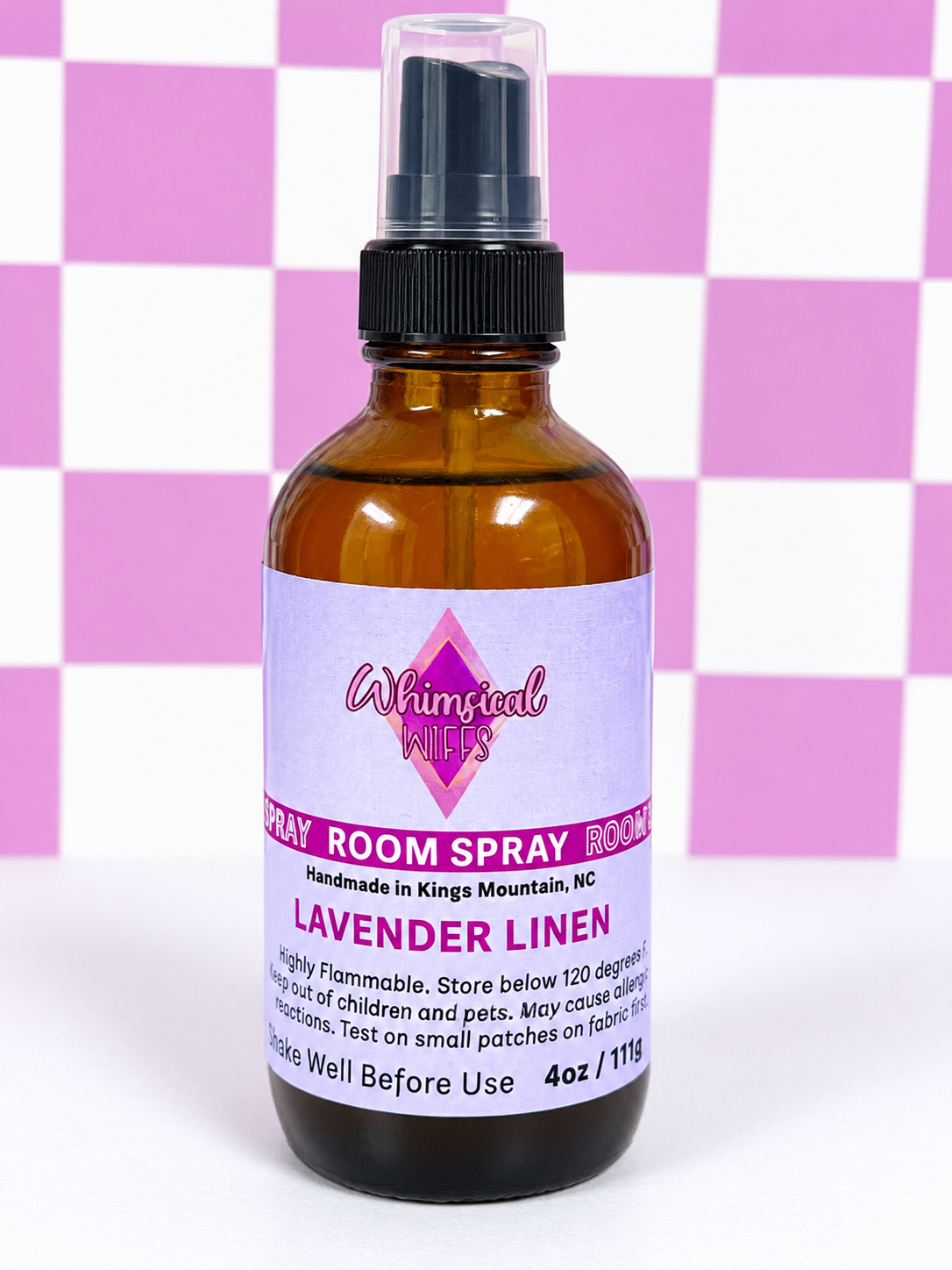Whimsical Wiffs 4 oz scented room and linen spray — product image 4 of 5