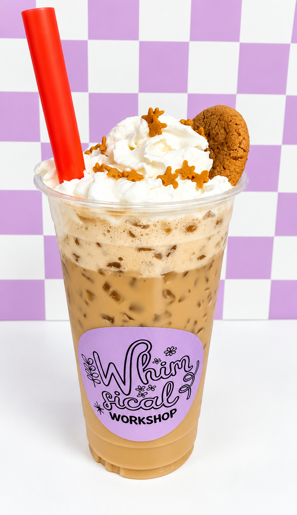 Gingerbread Cabin holiday dirty soda from Whimsical Sips