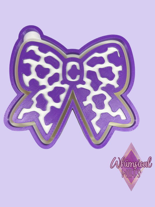 Camo / Cow Print Bow Mold