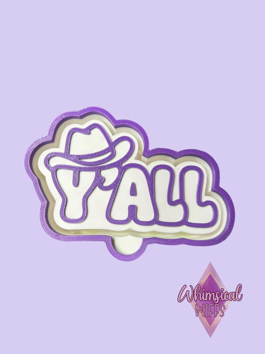 Yall Cowboy Hat Mold