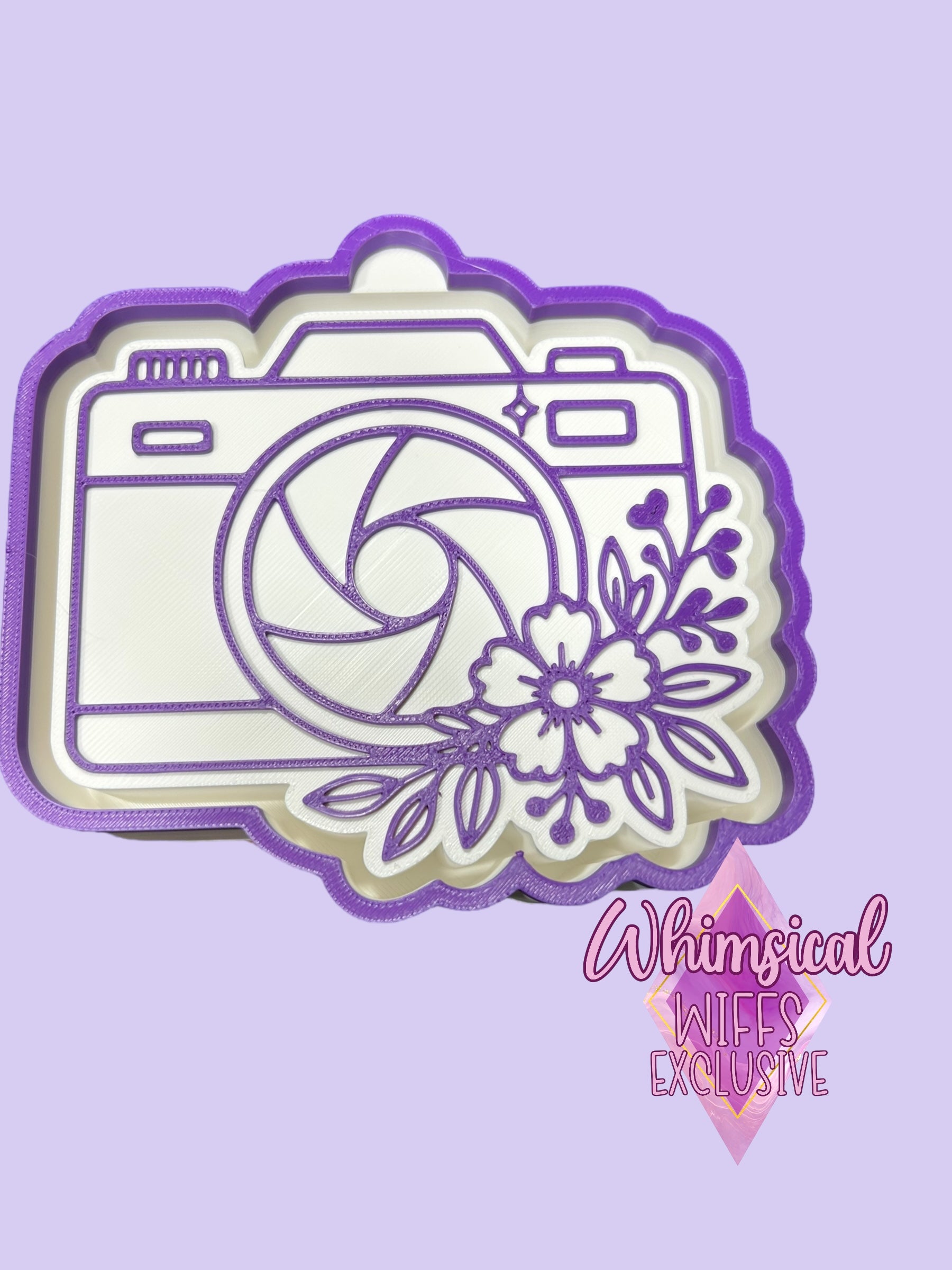 Floral Camera Mold – Whimsical Wiffs Freshie Molds & More
