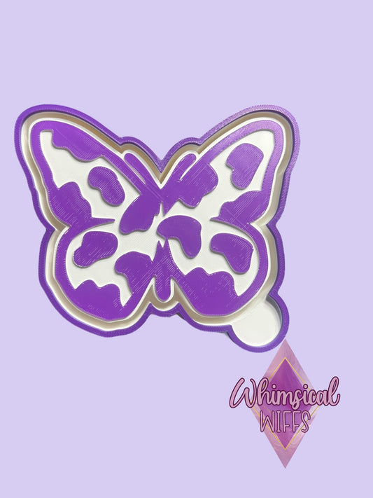 Camo/Cow Butterfly Mold