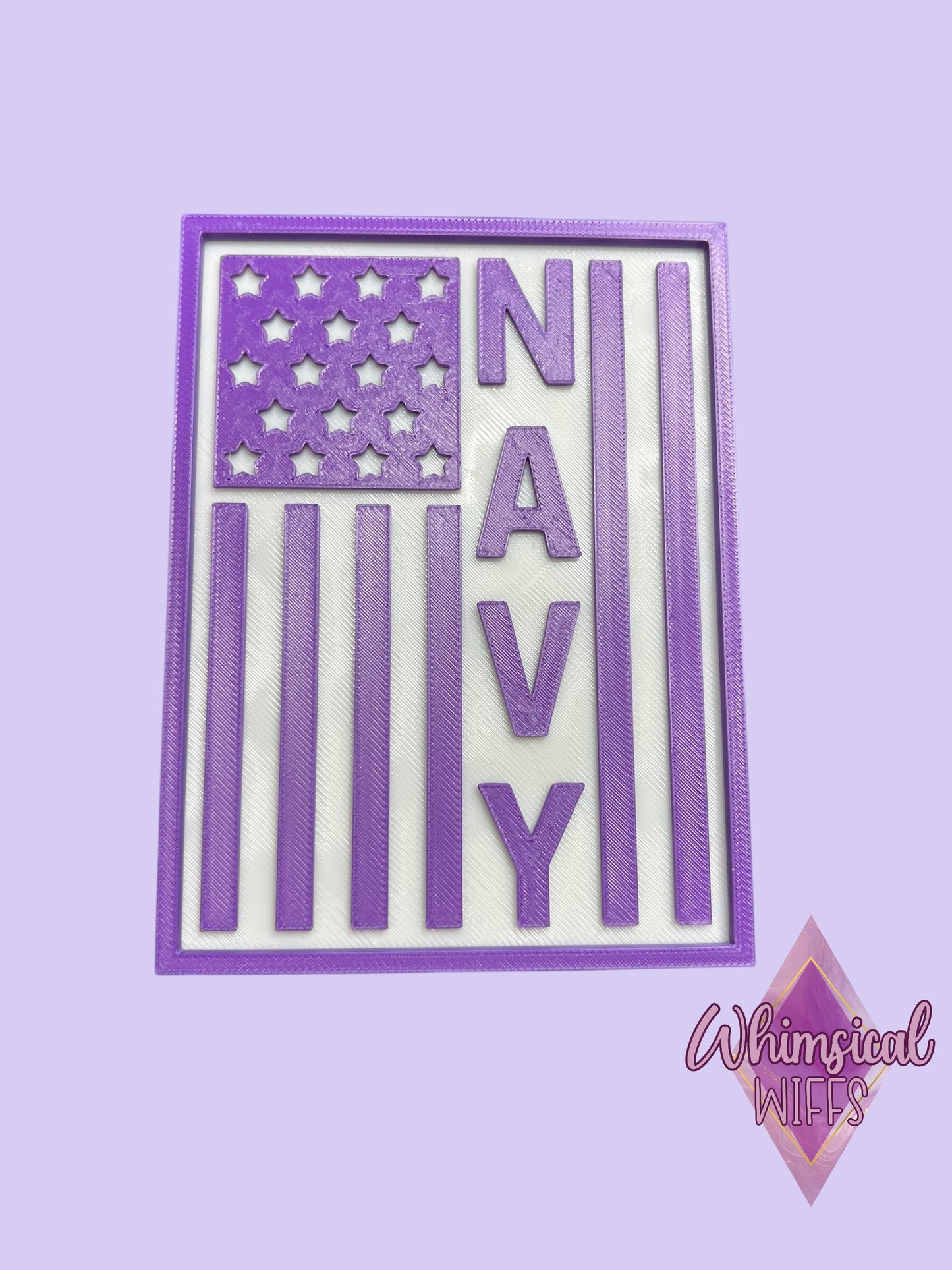 Flag Mold with inserts