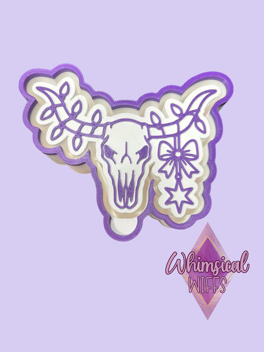Christmas Longhorn Mold