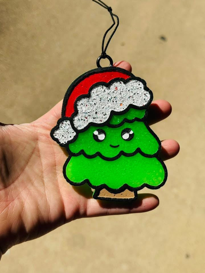 Christmas Tree with Hat Mold