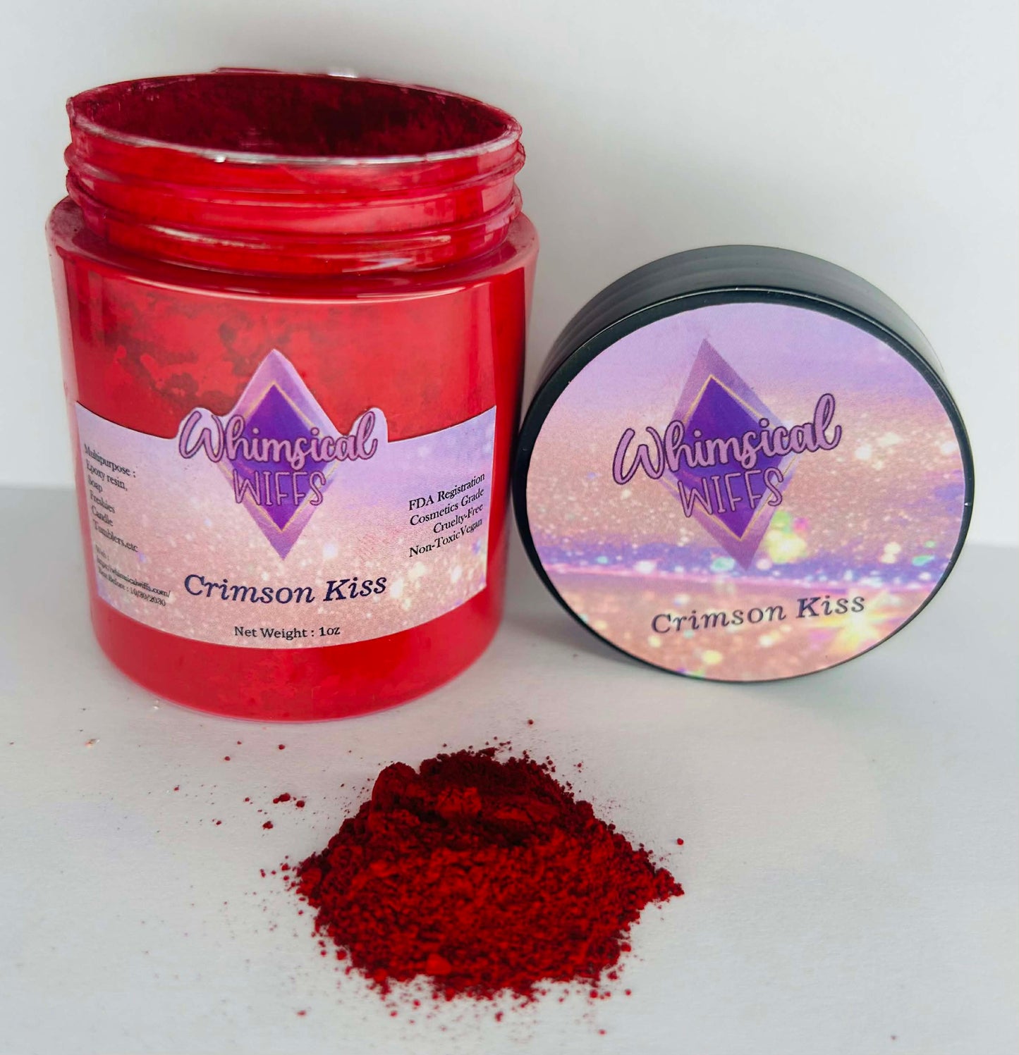 Crimson Kiss Pigment Powder