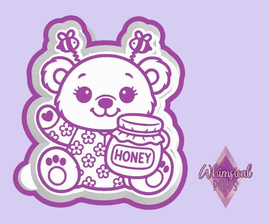 Honey Bee Bear Mold