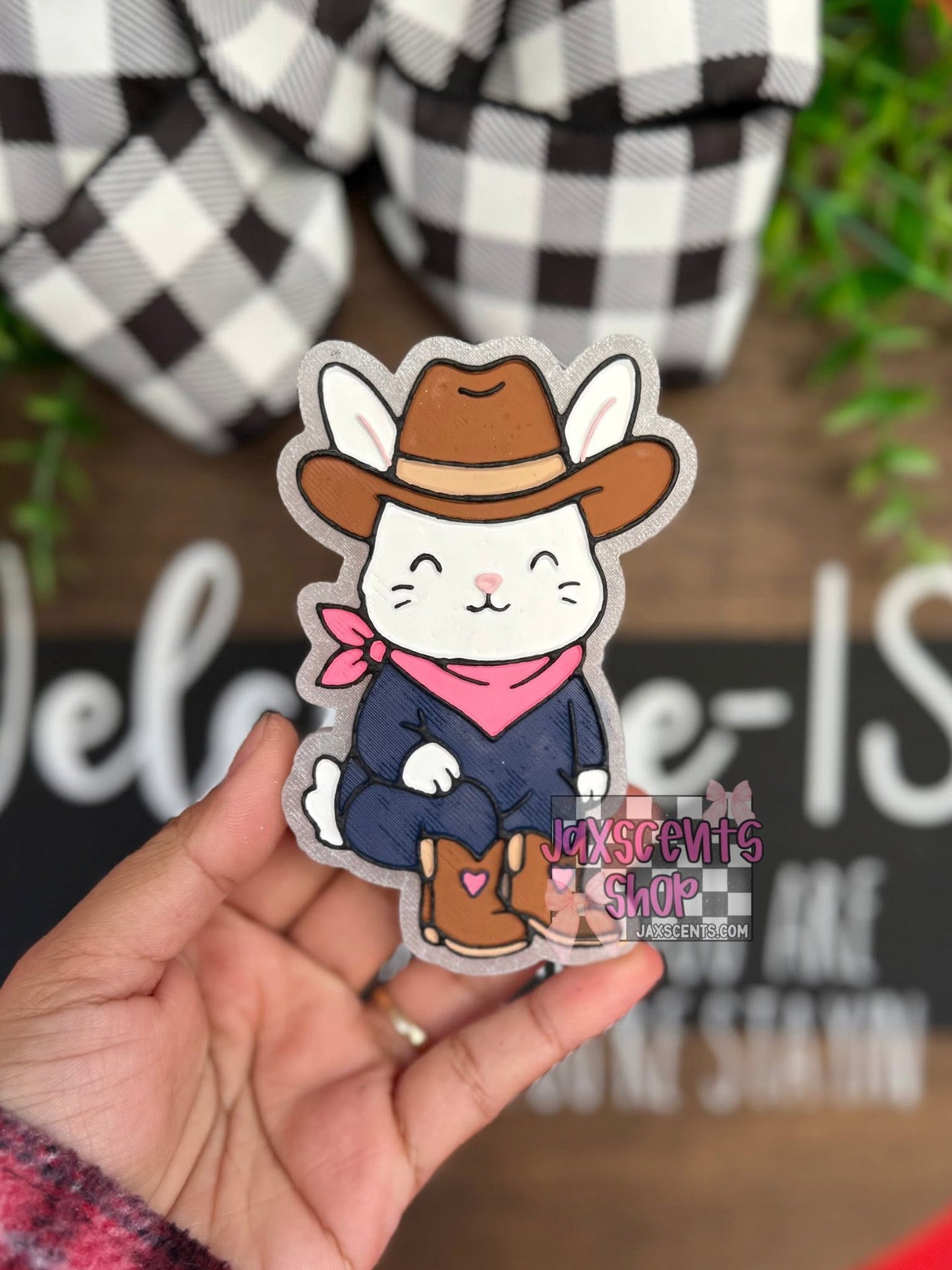 Cowgirl Bunny Mold