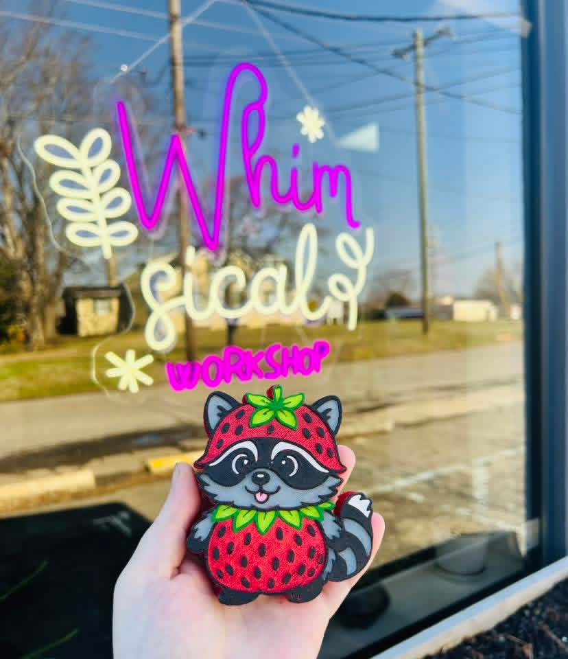 Strawberry Raccoon Mold