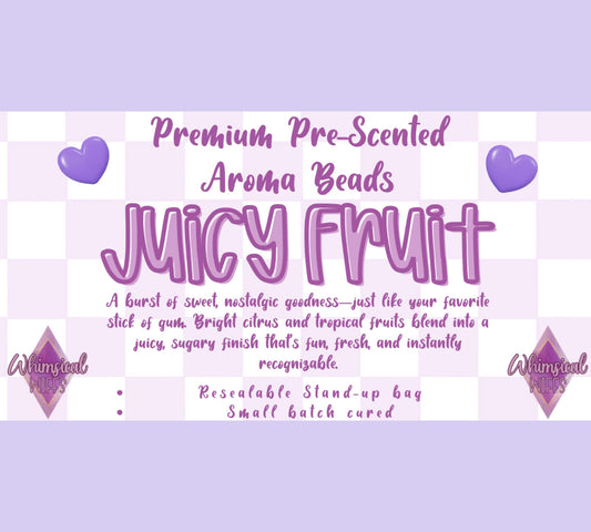 Juicy Fruit Prescented Aroma Beads