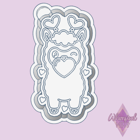 Llama With Bubblegum Mold