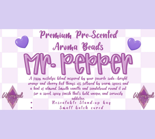 Mr. Pepper Prescented Aroma Beads