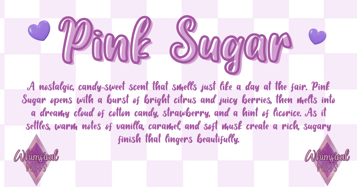 Pink Sugar Prescented Aroma Beads