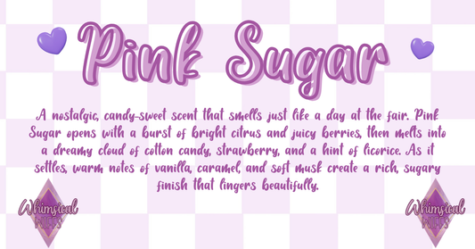 Pink Sugar Prescented Aroma Beads
