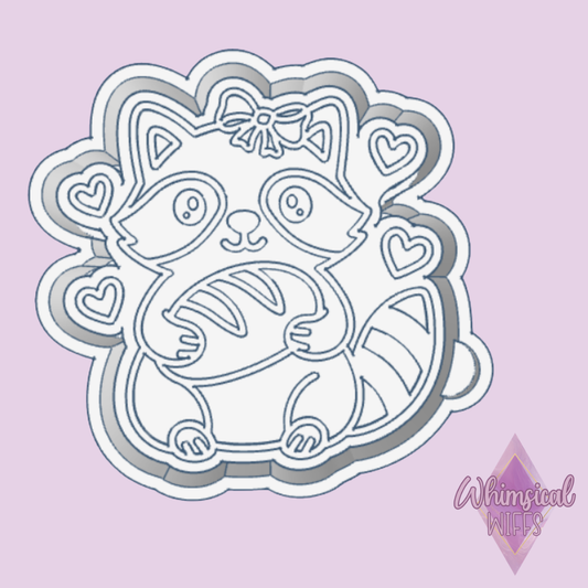 Raccoon With Bread Mold