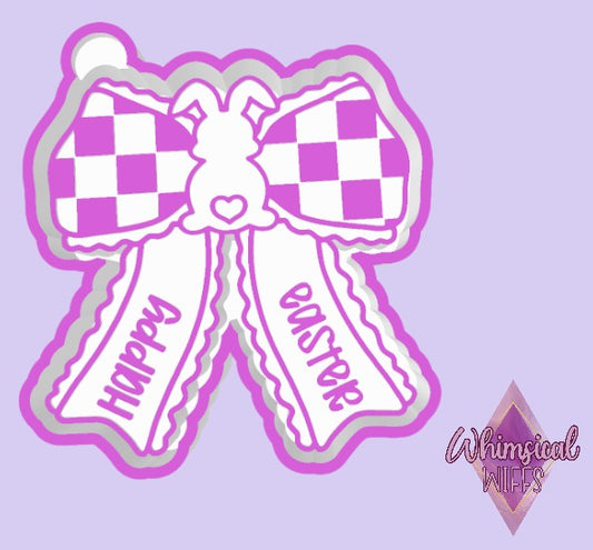 Happy Easter Bow Mold