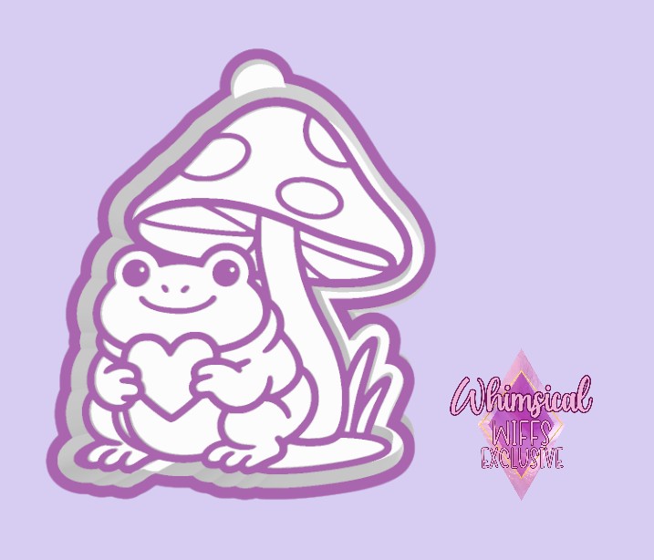 Mushroom Frog Mold