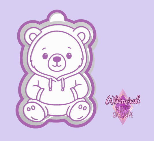 Bear in a Hoodie Mold