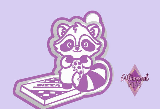 Raccoon Pizza Mold
