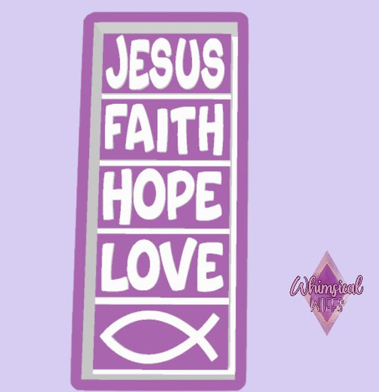 Faith Snapbar WAX Mold