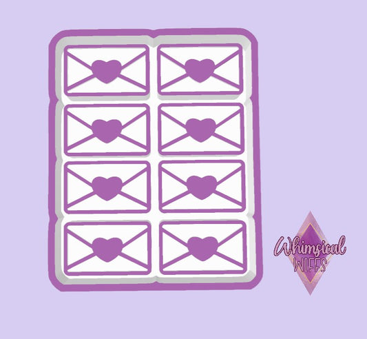 Heart Envelope Wax Mold